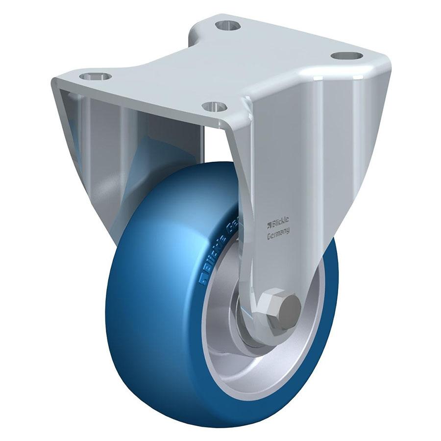 BH - Pressed steel fixed caster