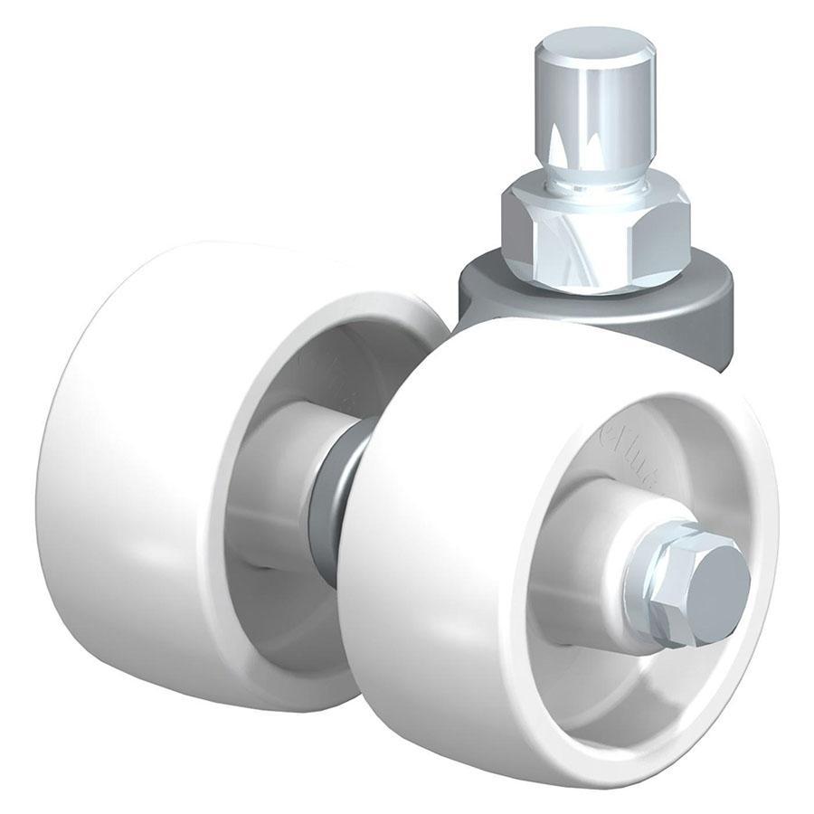 LD - Twin wheel compact caster