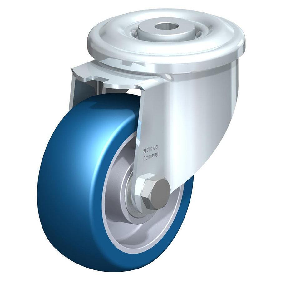 LKR - Pressed steel swivel caster