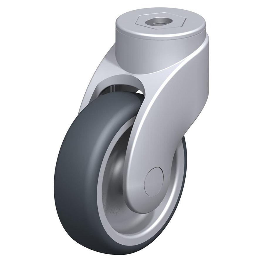 LWG - Synthetic swivel caster Blickle WAVE with bolt hole fitting