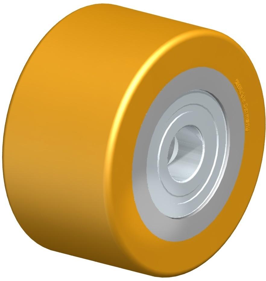 HTH Rollers for Pallet Trucks with Blickle Extrathane® Polyurethane Tread