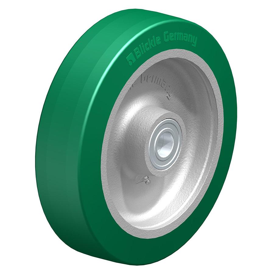 GST - Heavy duty wheel with Blickle Softhane® polyurethane tread