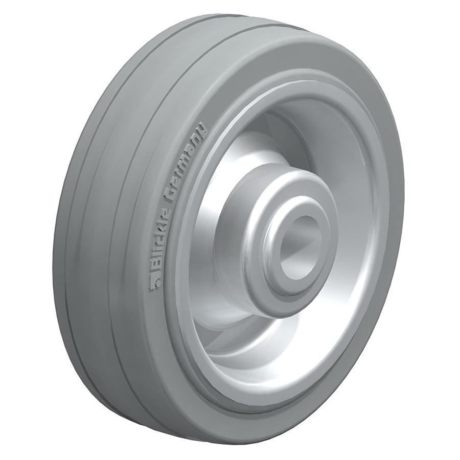 V - Wheel with standard solid rubber tyres