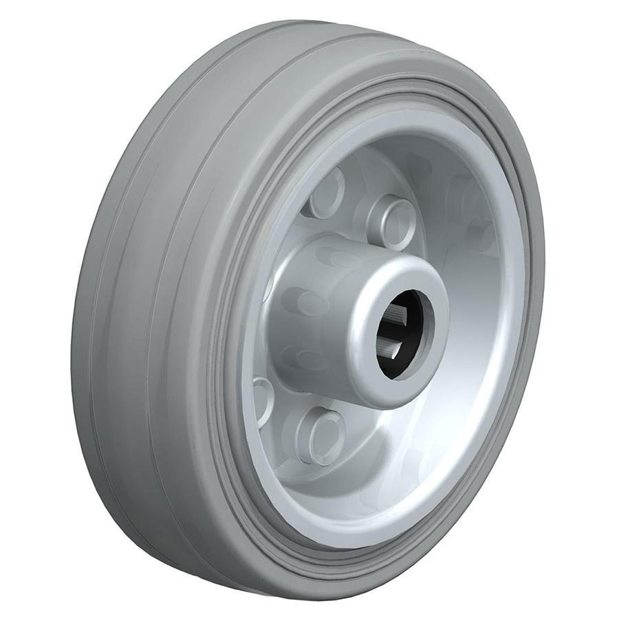 VE - Wheel with standard solid rubber tyres