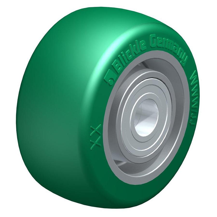 ALST - Heavy duty wheel with Blickle Softhane® polyurethane tread