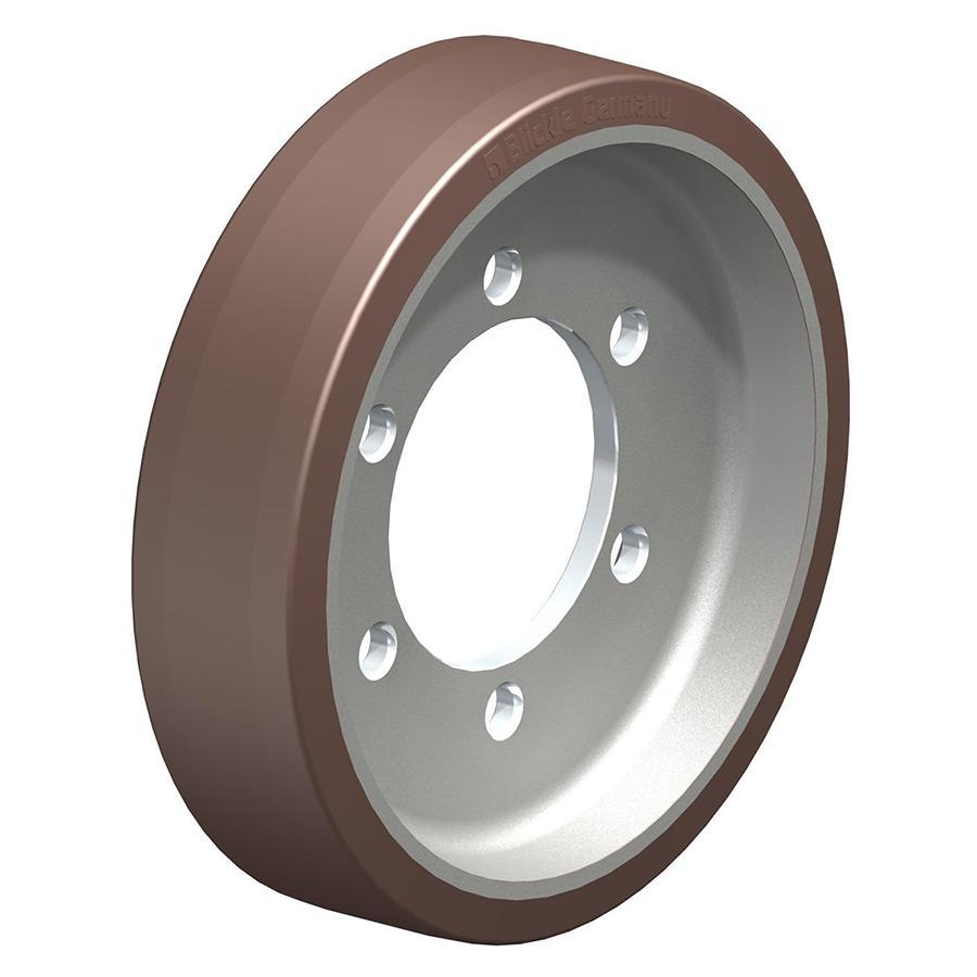 GBA - Heavy duty wheel with Blickle Besthane® polyurethane tread