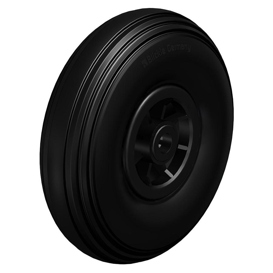 VWPP - Wheel with ‘Blickle Soft’ soft rubber tyres