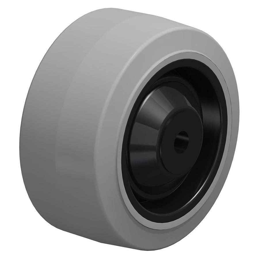 POEV - Heavy duty wheel with elastic solid rubber tyres ‘Blickle EasyRoll’