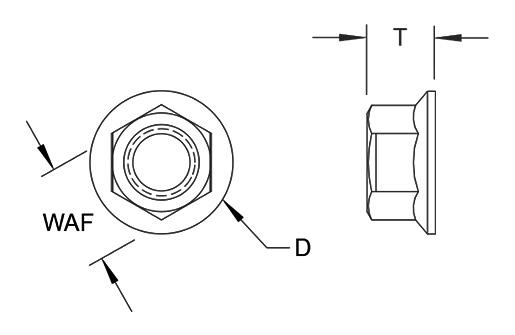 Flange Side Locknuts