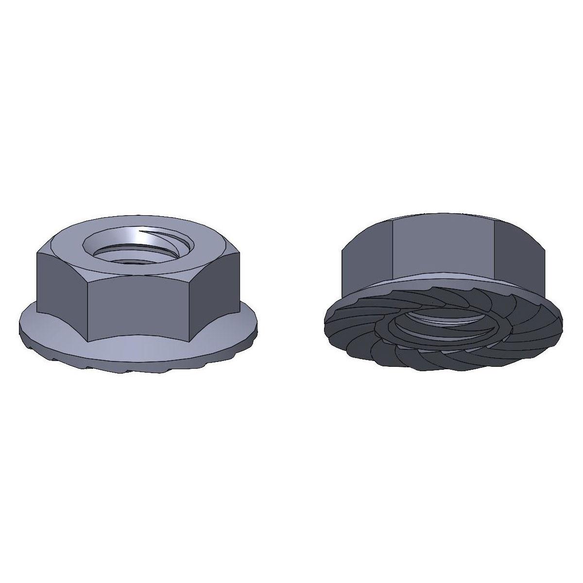 Serrated Flange Locknuts