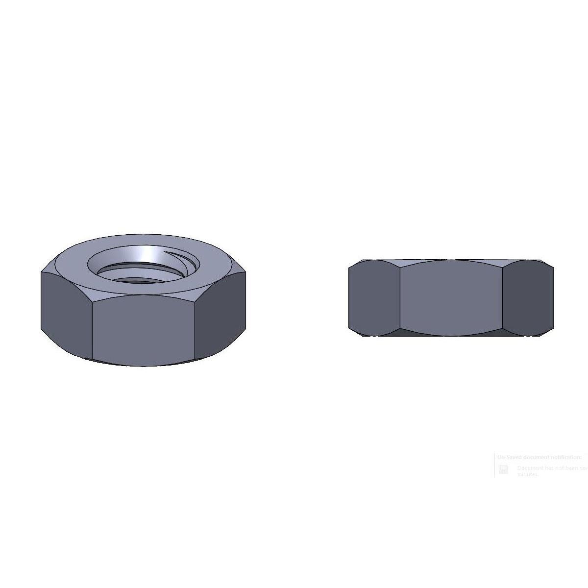 Hex Nuts Style 1