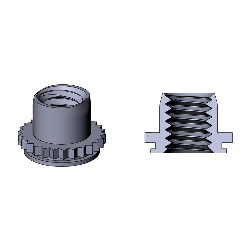 NHL Miniature Locking Self-Clinching Nuts