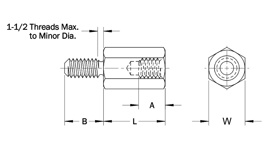 HMF Hex Male-Female Standoffs