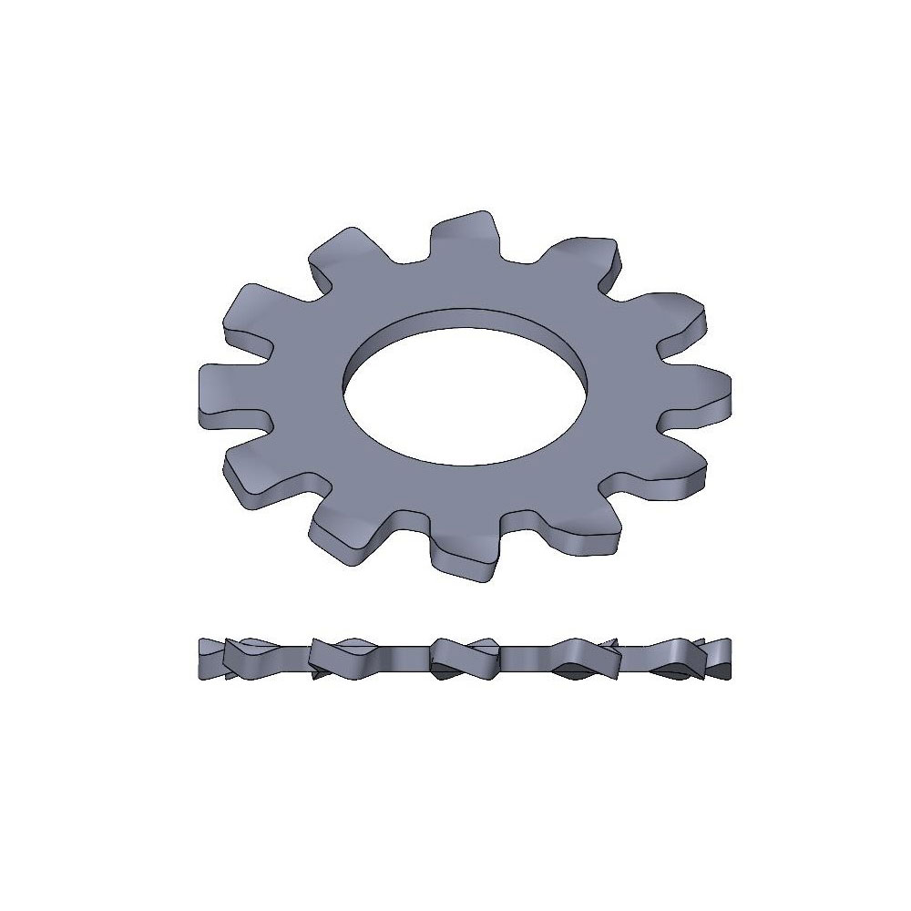 Lock Washers External Tooth