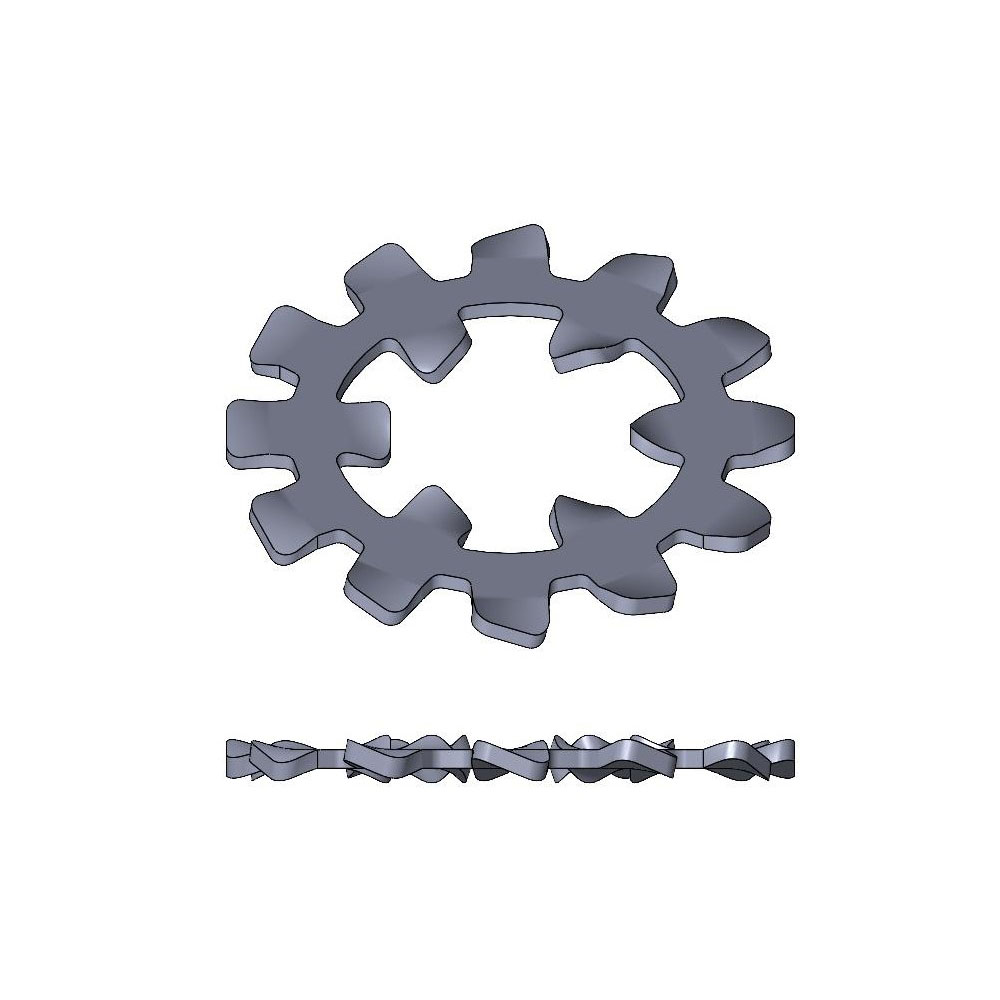 Lock Washers Internal External Tooth