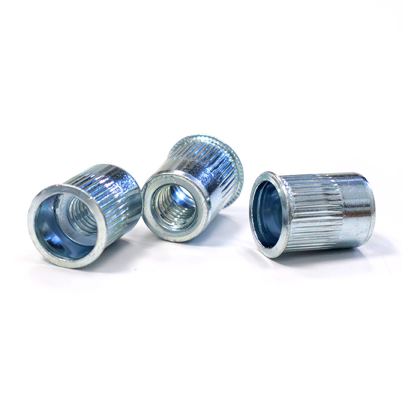 Reduced Head Knurled Body Rivet Nuts